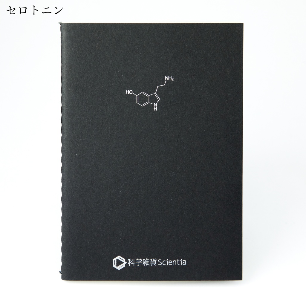 理系A6箔押しノート