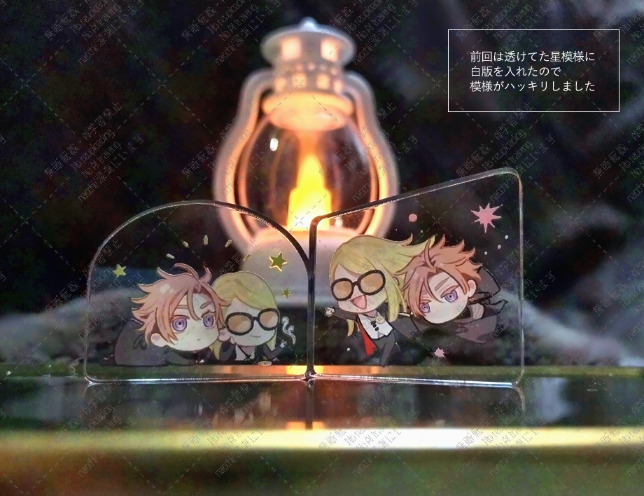 テスデイ自立アクスタセット