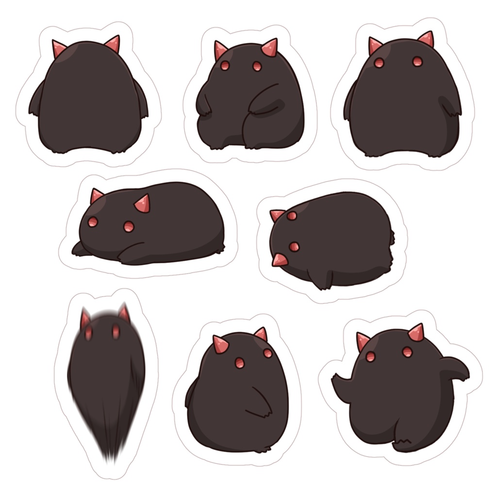 ヒマルのちまちまフレークシール