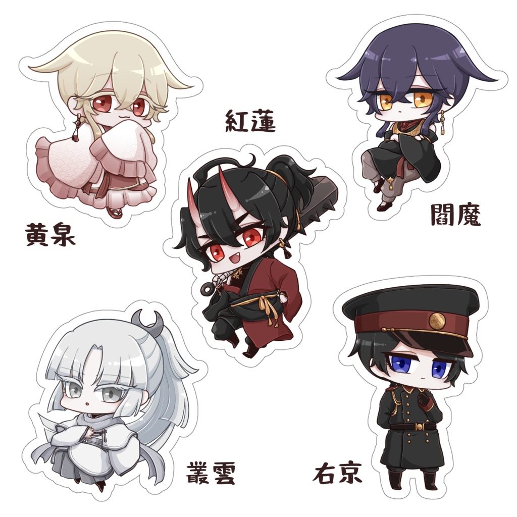 ちびともステッカー