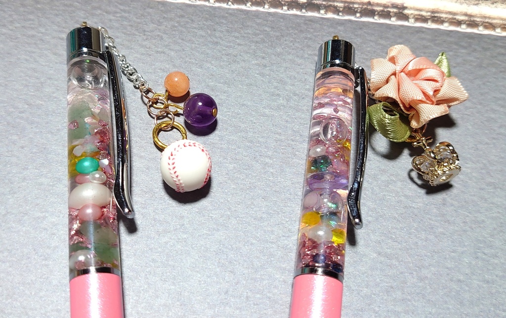 夏組イメージハーバリウムボールペン