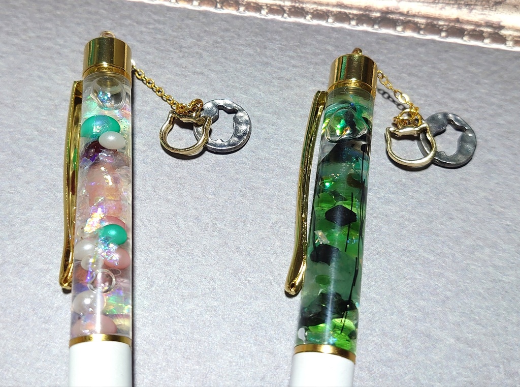 夏組イメージハーバリウムボールペン