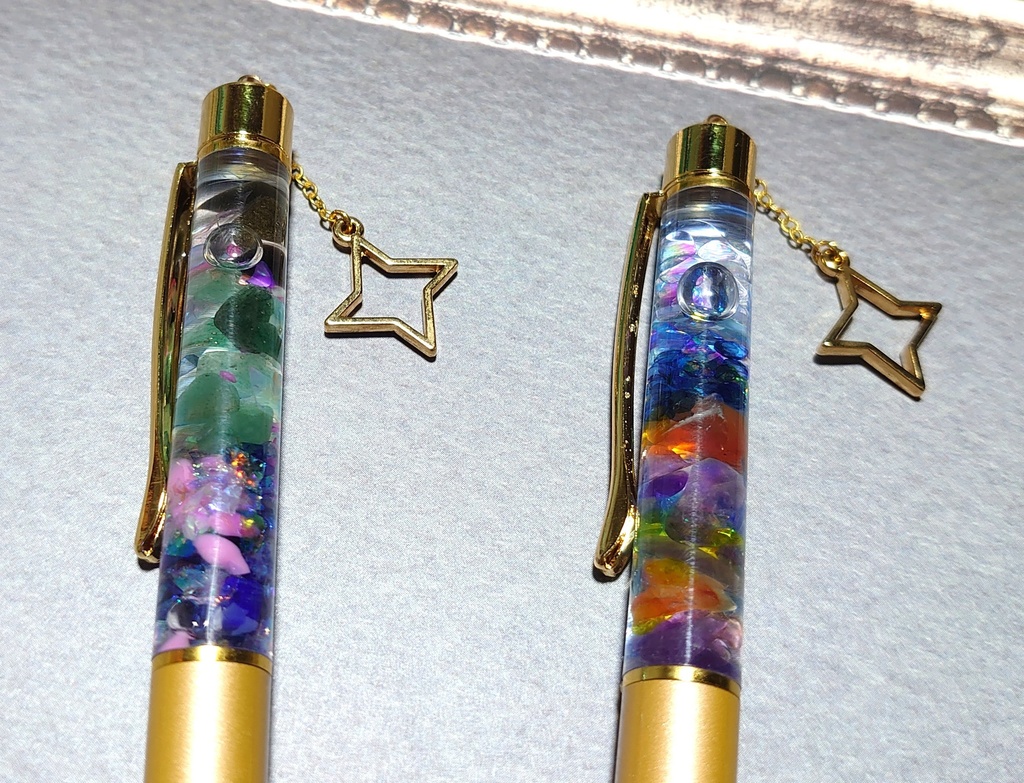 夏組イメージハーバリウムボールペン