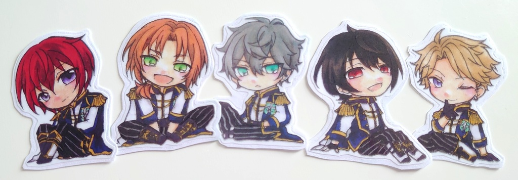 あんスタユニット衣装シール+α