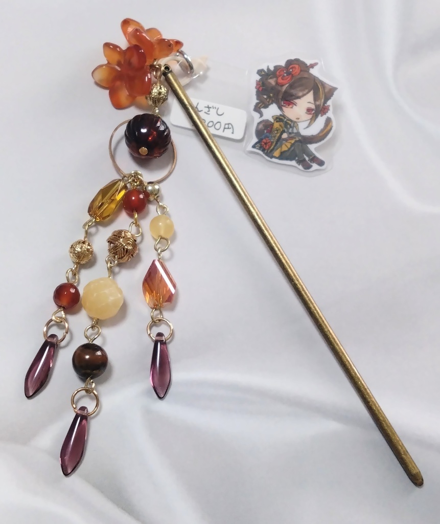 原神イメージアクセ（簪、イヤーフック）