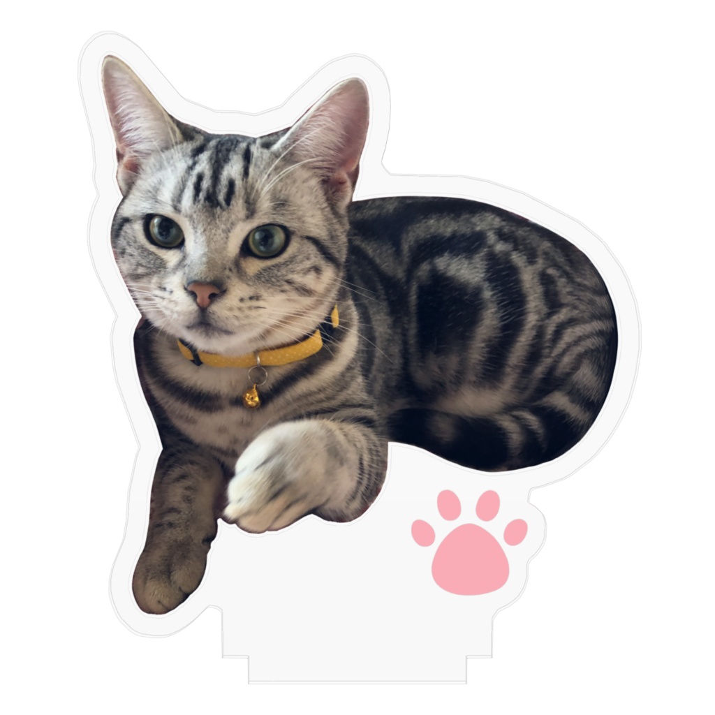 猫アクリルフィギュア