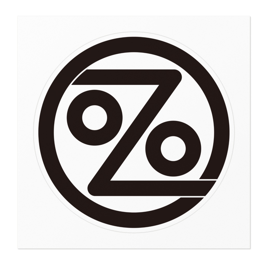 OZO_logo_ステッカー