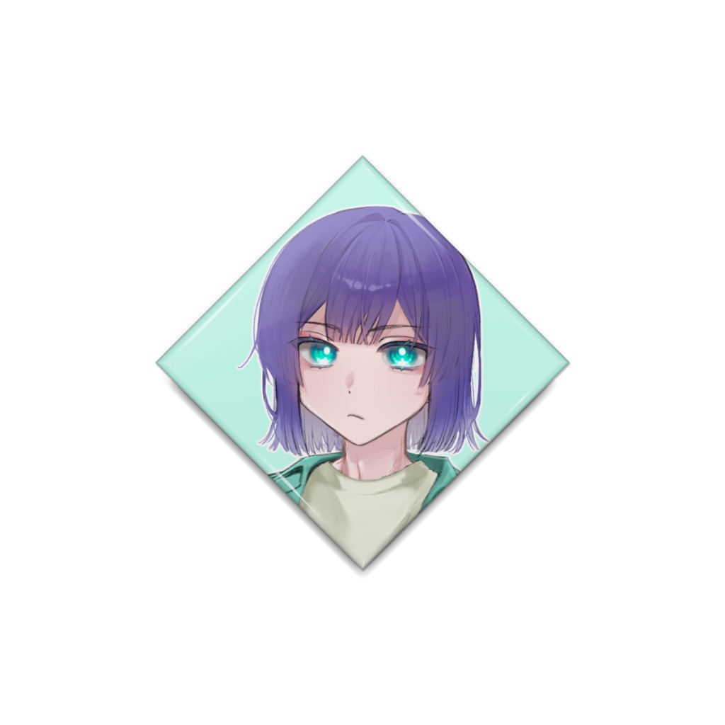 怜於缶バッジ