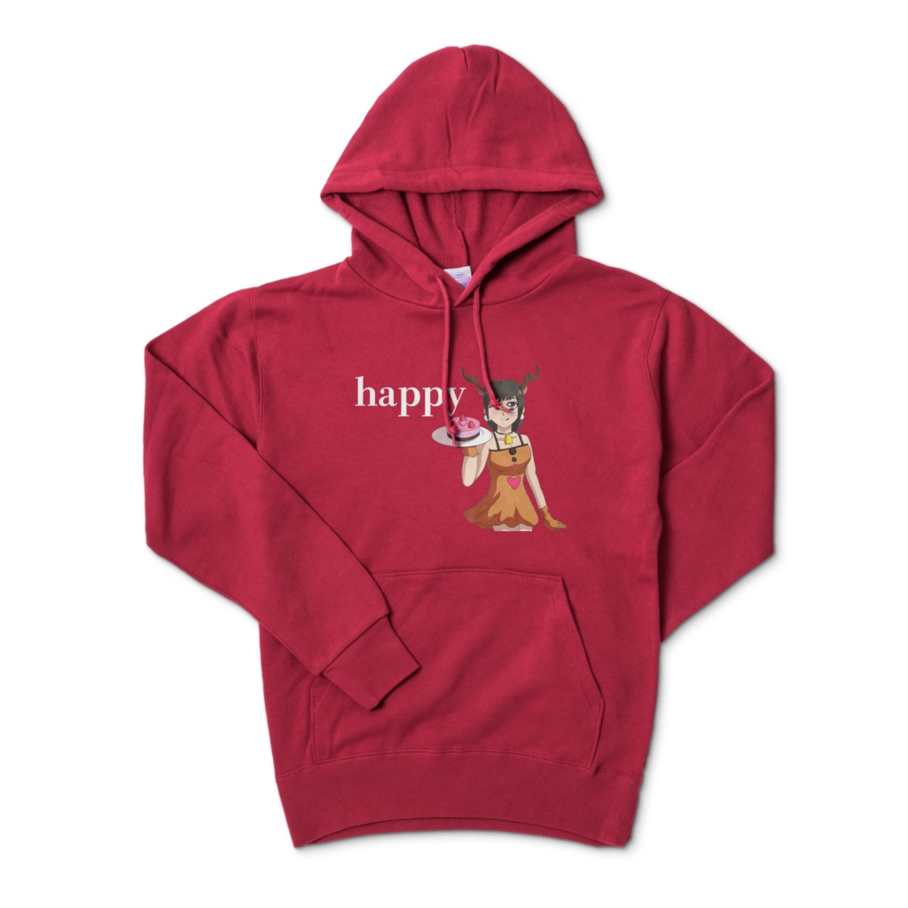 パーカー「happyな日」