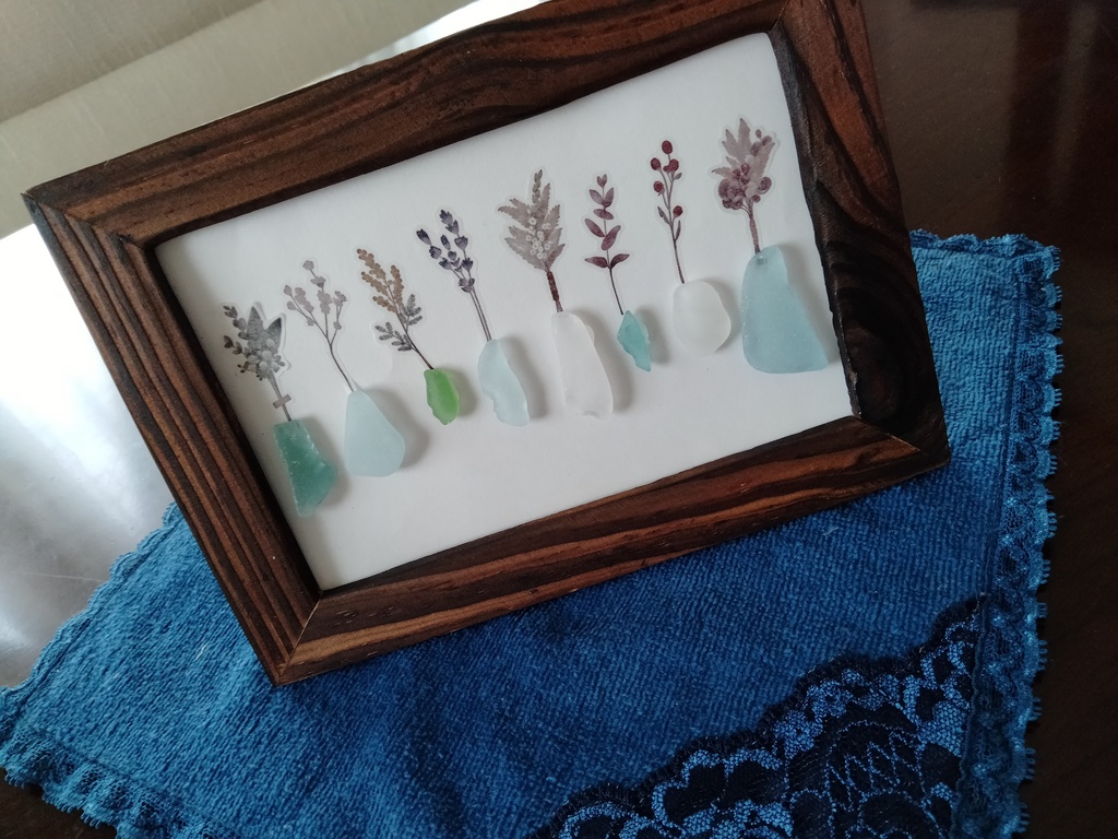 シーグラスアート~海からの贈り物~