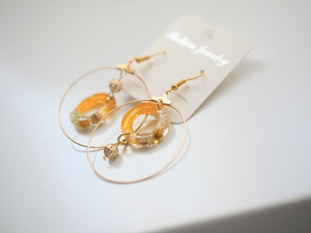 ドライフラワー✿ピアス