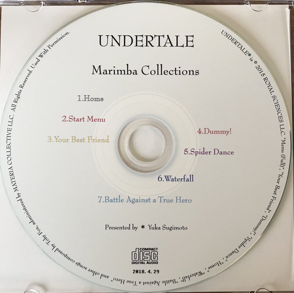 UNDERTALE Marimba Collections