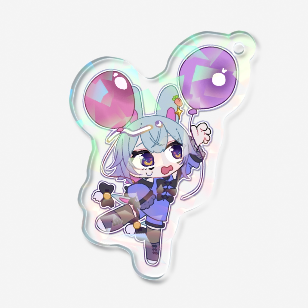 【ホログラムアクリルキーホルダー】2025年誕生日星影ユニ誕生日グッズ