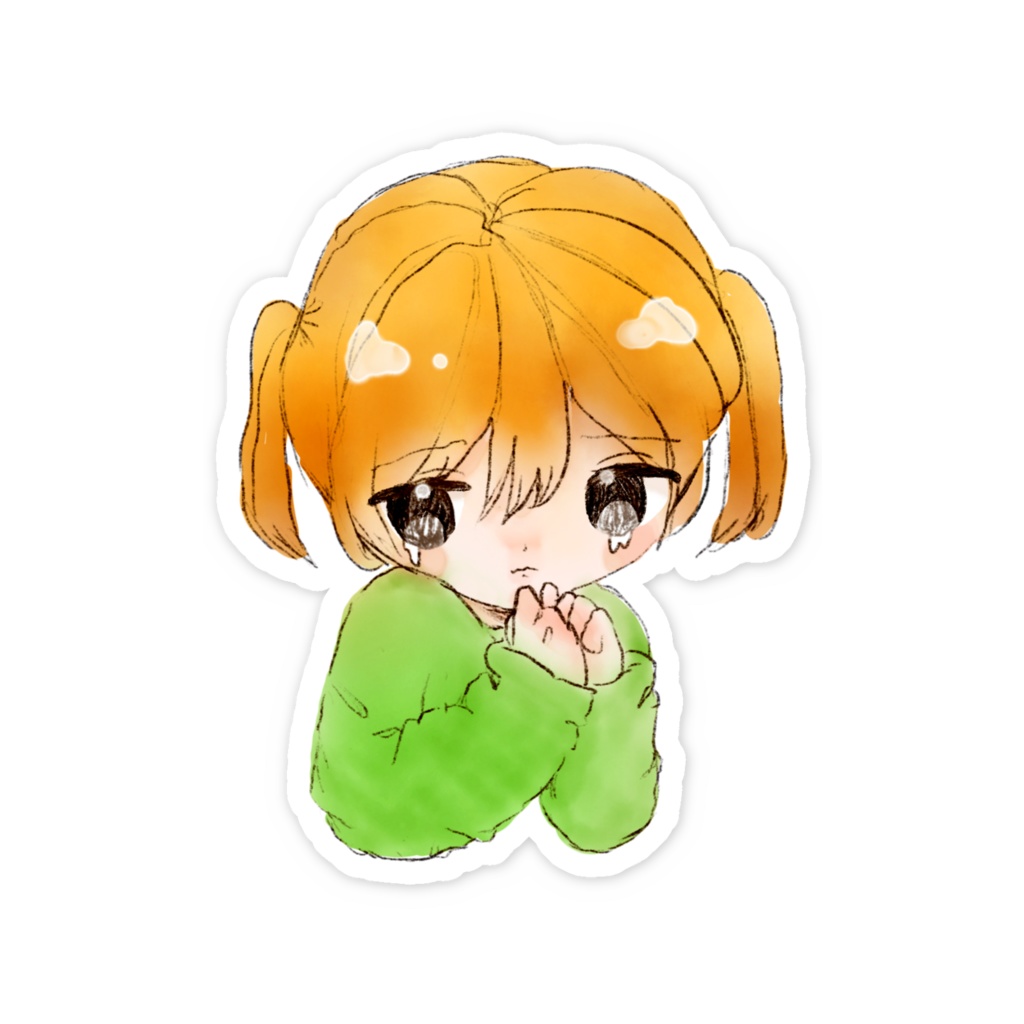 泣いてる女の子