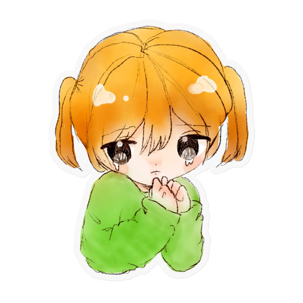 泣いてる女の子
