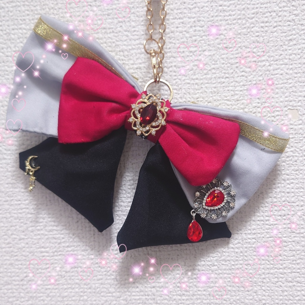 原神　ファデュイ執行官　第４位　召使　アルレッキーノ　イメージリボン