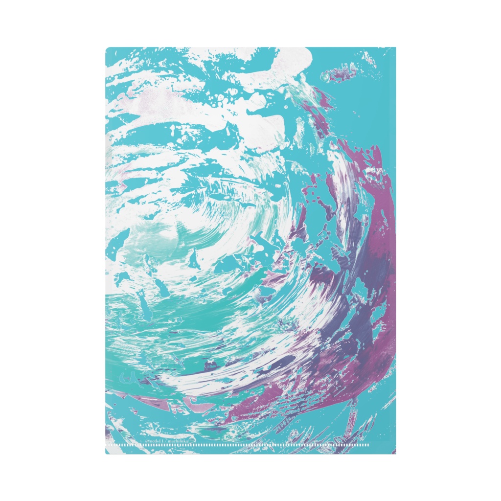 クリアファイル <BLUE>