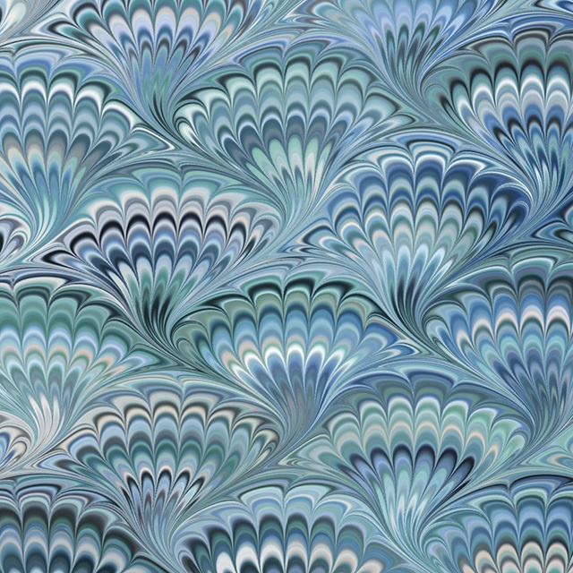 印刷用 <A3判>マーブル紙 bouquet 02A