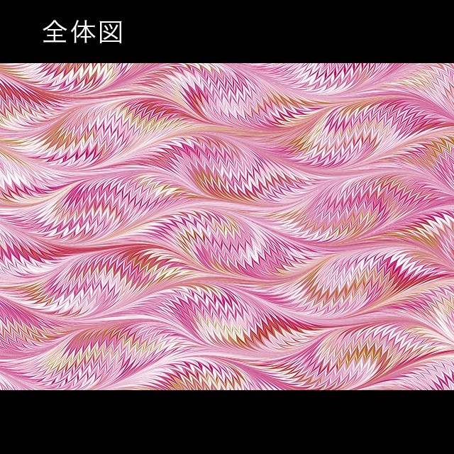 印刷用 <A3判>マーブル紙 birdwings 04A