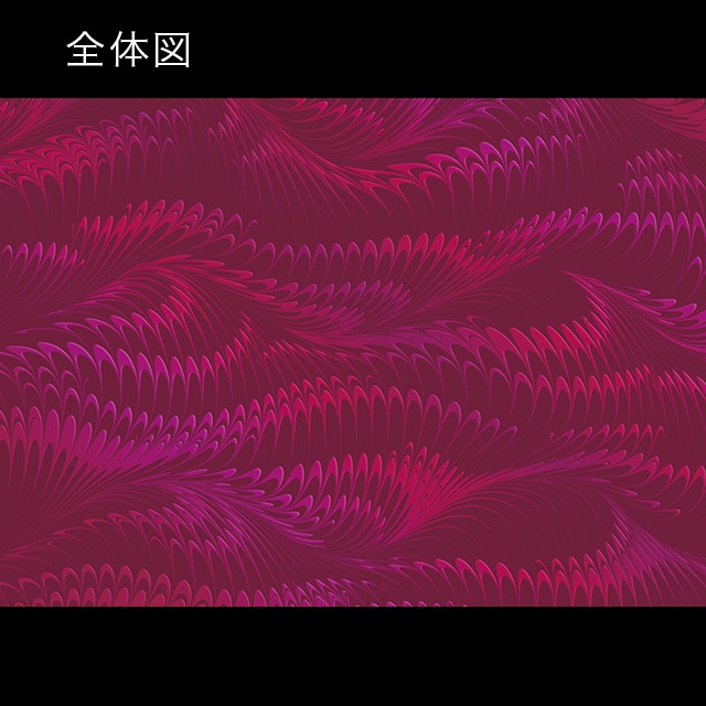 印刷用 <A3判>マーブル紙 feather 05B