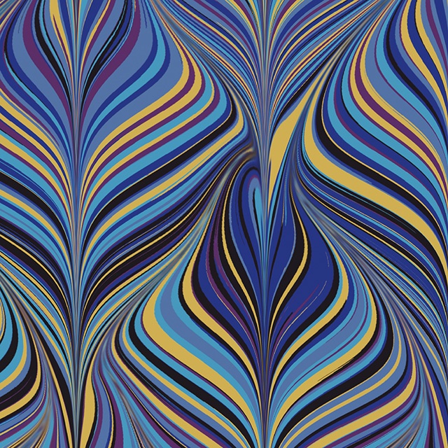 印刷用 <A3判>マーブル紙 Bud 10A