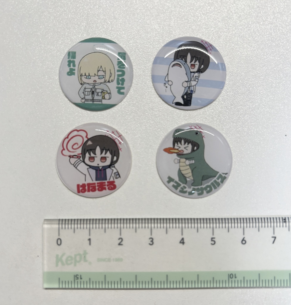 ぷっくりシールセット/戒野ミサキ＆総長