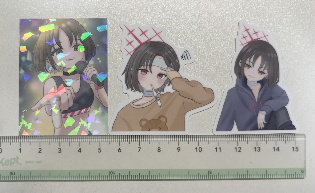 ミサキステッカーセット「クールセット」