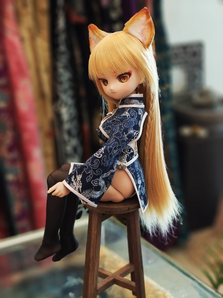 ジャケット付きチャイナドレス（MDDサイズ）