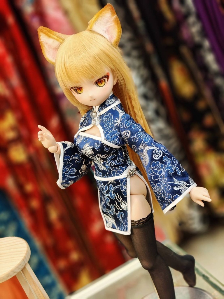 ジャケット付きチャイナドレス（MDDサイズ）