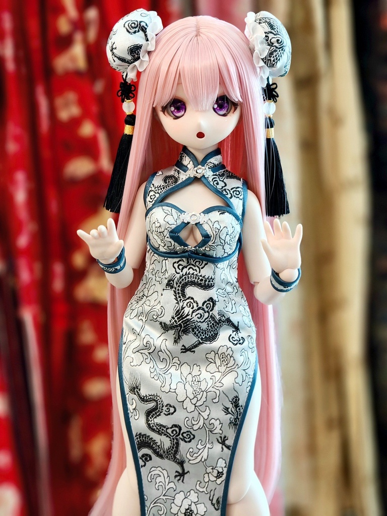  ロングチャイナドレス（ブラ）