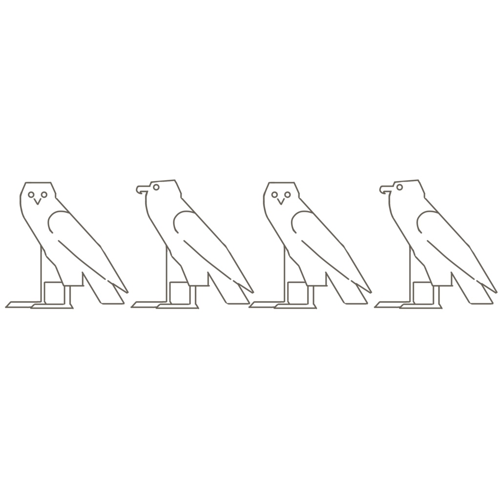 ヒエログリフ-MAMA-トレーナー 壁画カラー