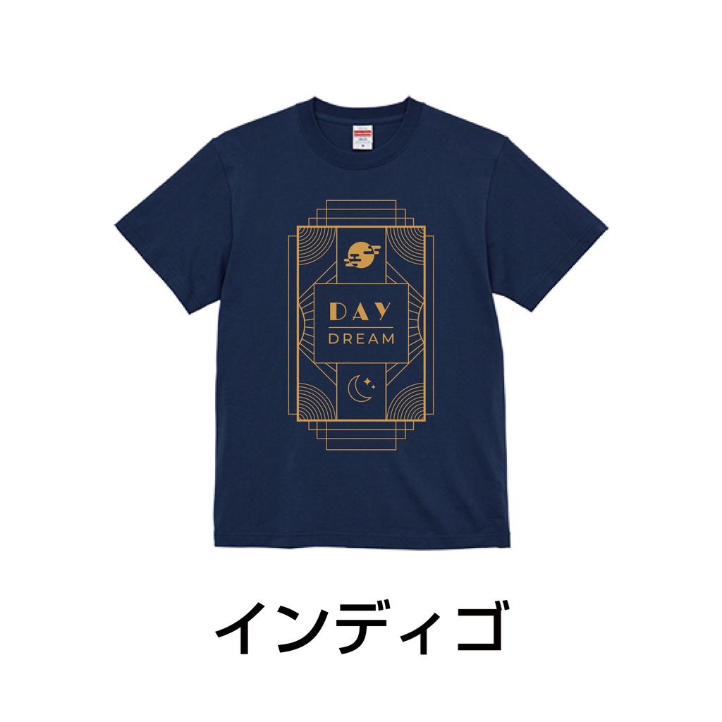 Art Deco T-Shirts 【インディゴ】