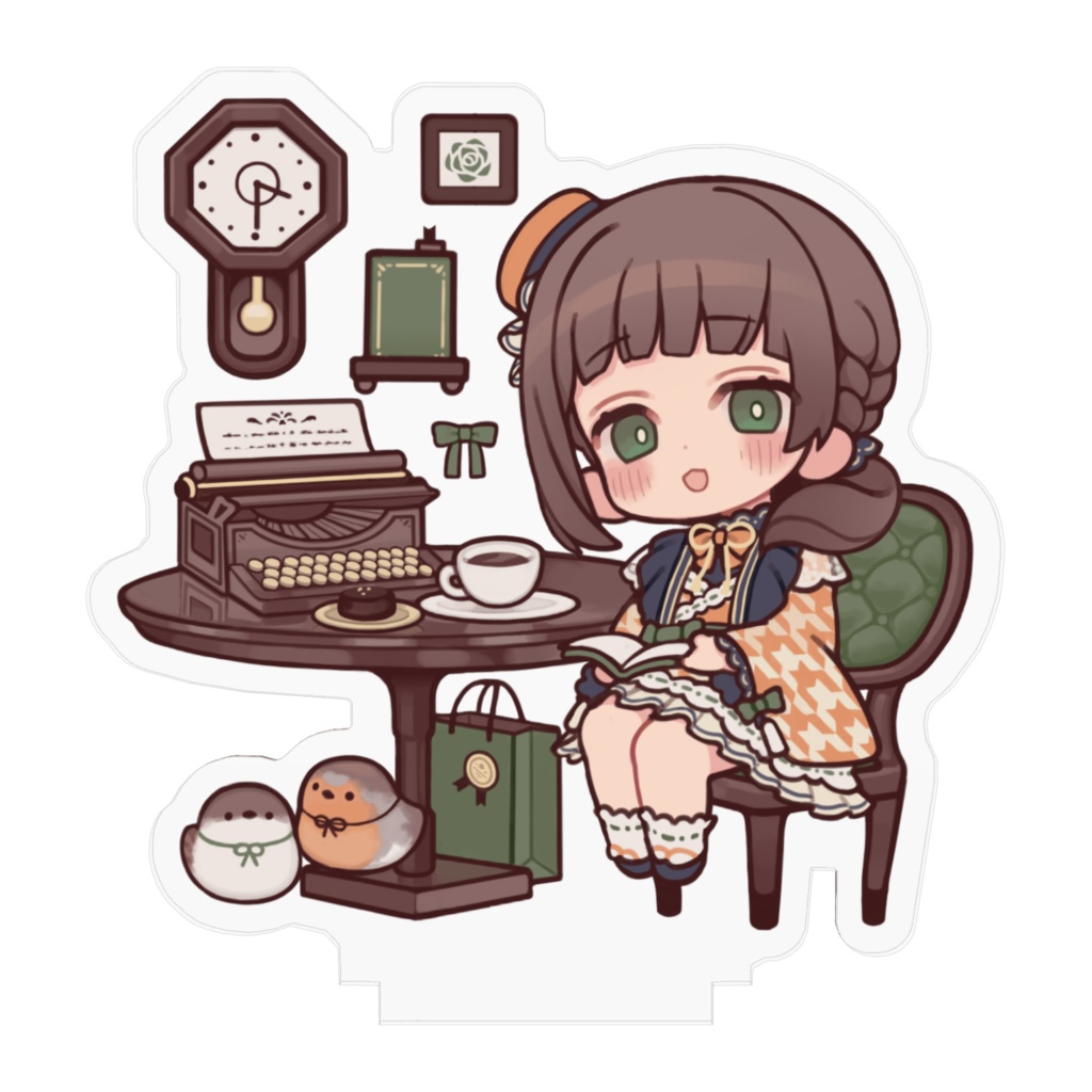 【雀居こま3周年記念グッズ】アクリルフィギュア