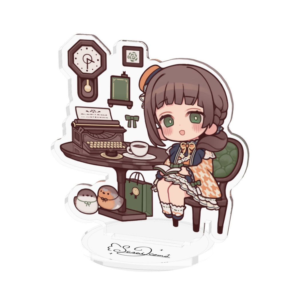【雀居こま3周年記念グッズ】アクリルフィギュア