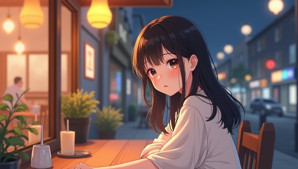みゆと過ごす夜 Vol.1 - 夜カフェにて