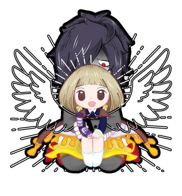 光るでんまえアクリルスタンド