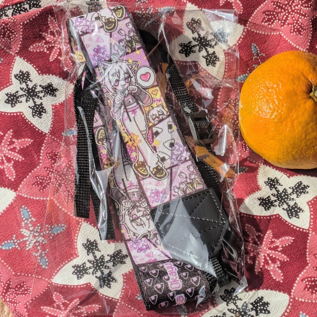 【C107】猫又おかゆ カメラストラップ