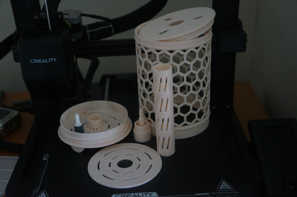 アクアリウム ビーシュリンプ繁殖用シェルター 3Dプリント