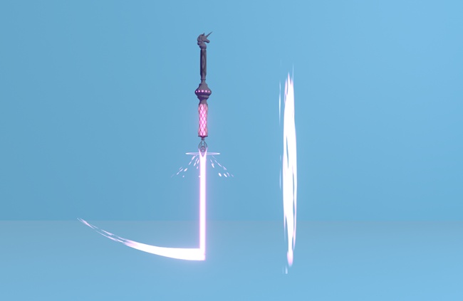 【 ニコニコ立体 】アリシア・ソリッドの武器 レーザー彫刻刀 (アニメーション無し)