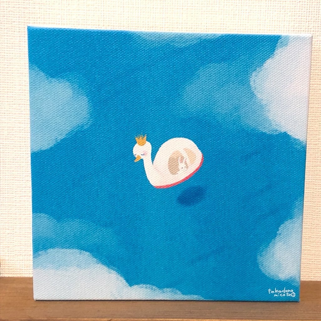 キャンバスプリント 海をとぶ Sunny Parade Booth