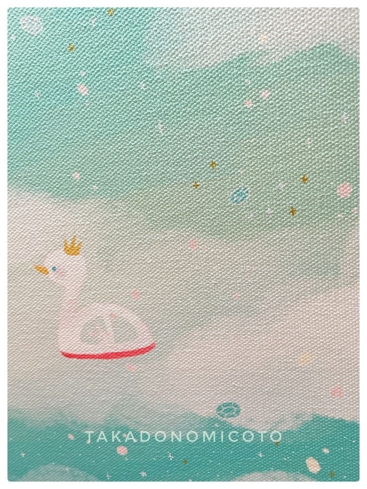 宝石みたいなドロップスの雨【キャンバスプリント】