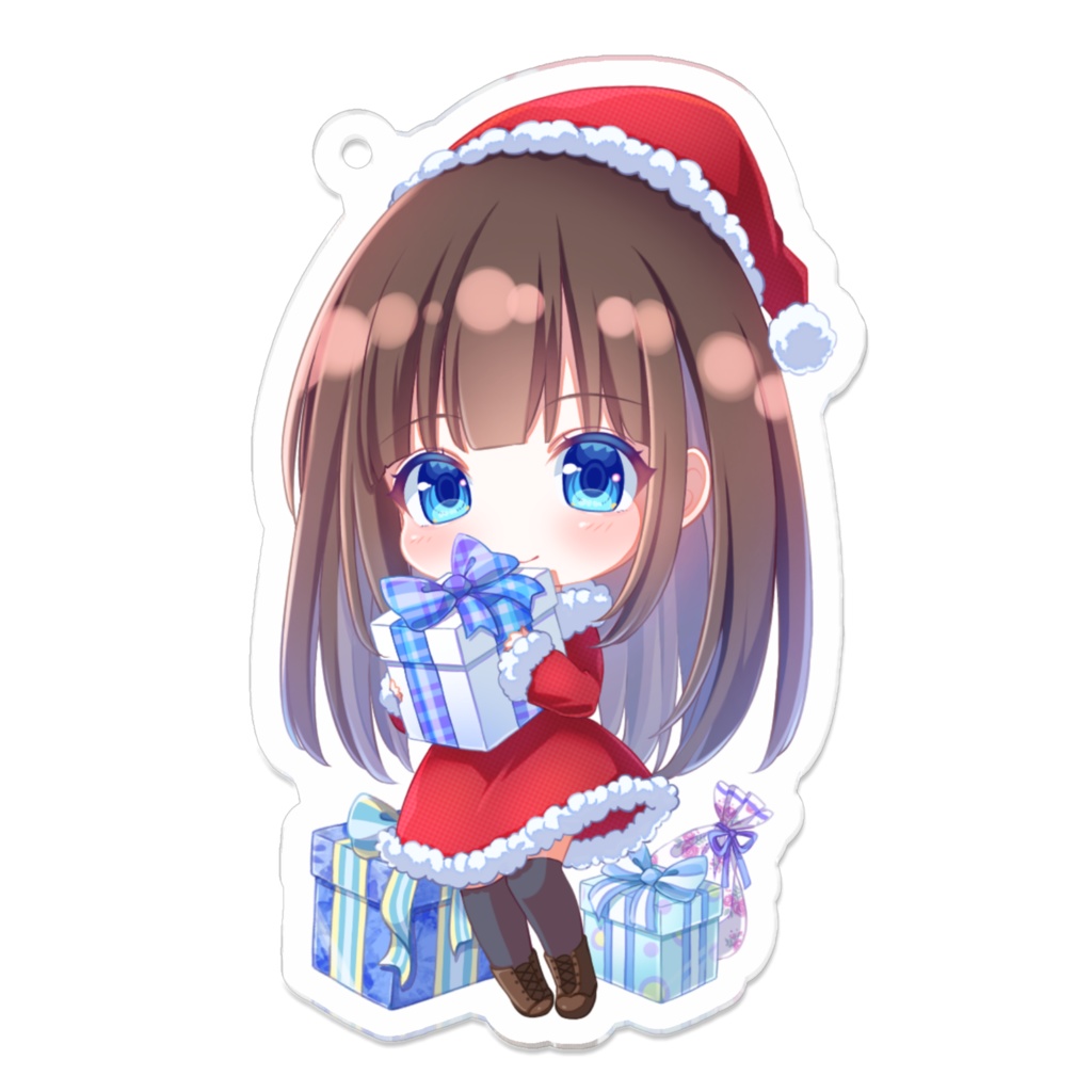 汐アクリルキーホルダー クリスマスver.