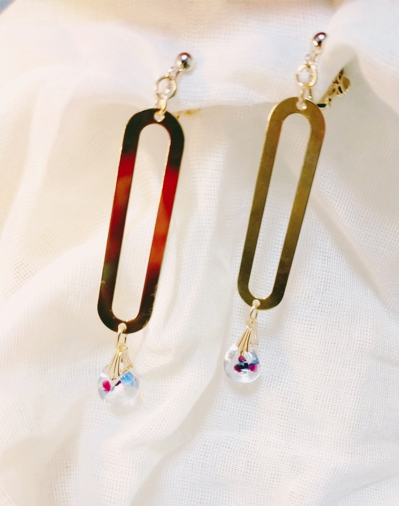 江雪左文字イメージイヤリング