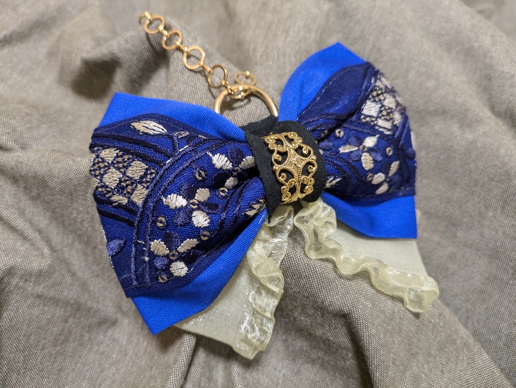 刀剣男士イメージリボンバッグチャーム 三日月宗近