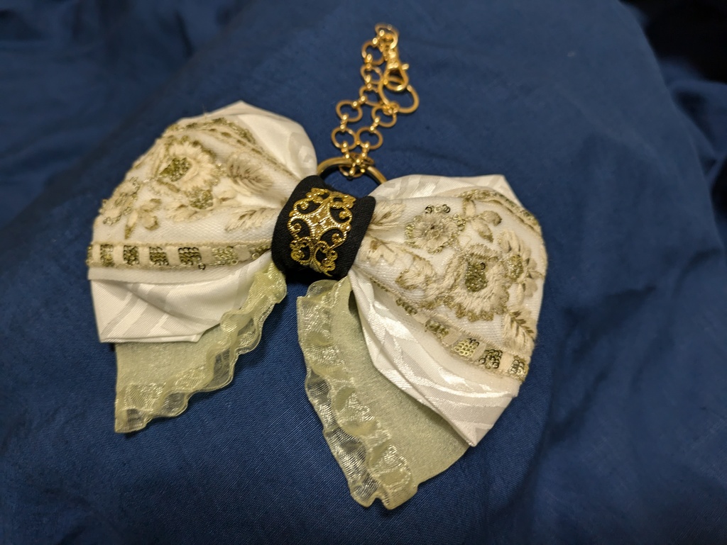 鶴丸国永イメージリボンバッグチャーム