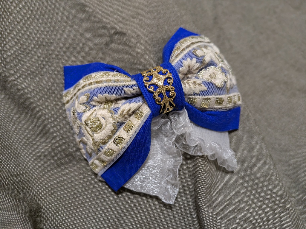 【つるみかるぱれーど!!】つるみかイメージリボンバッグチャーム&バレッタ