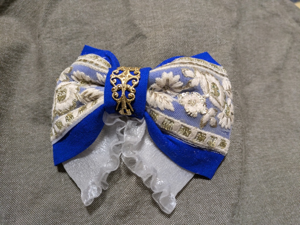 【つるみかるぱれーど!!】つるみかイメージリボンバッグチャーム&バレッタ