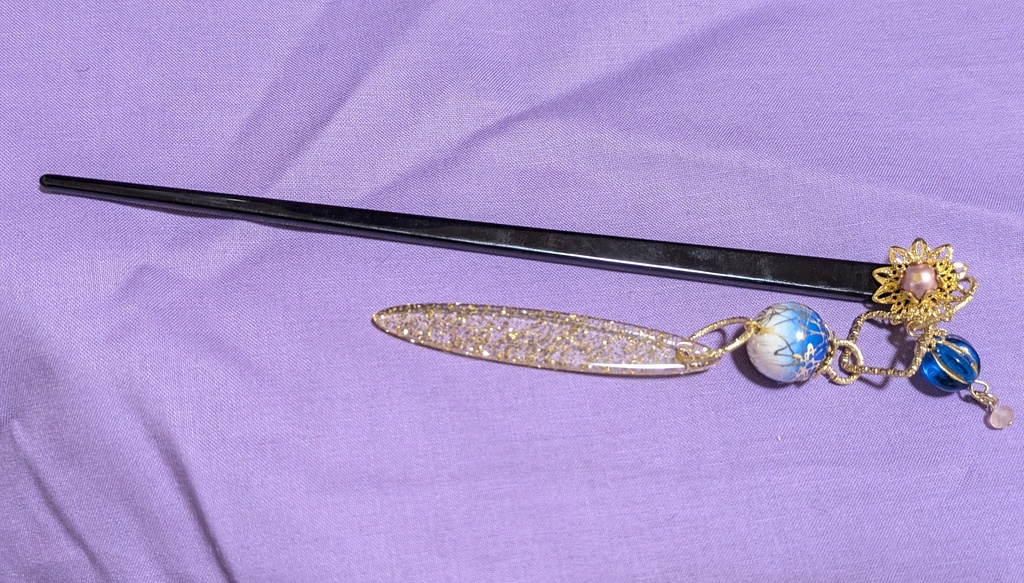 三日月宗近イメージかんざし 1本ざし