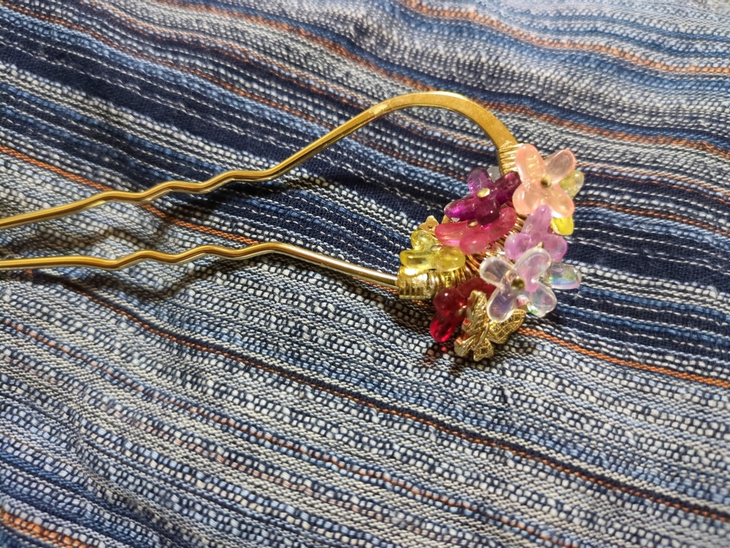 大包平イメージかんざし 2本ざし