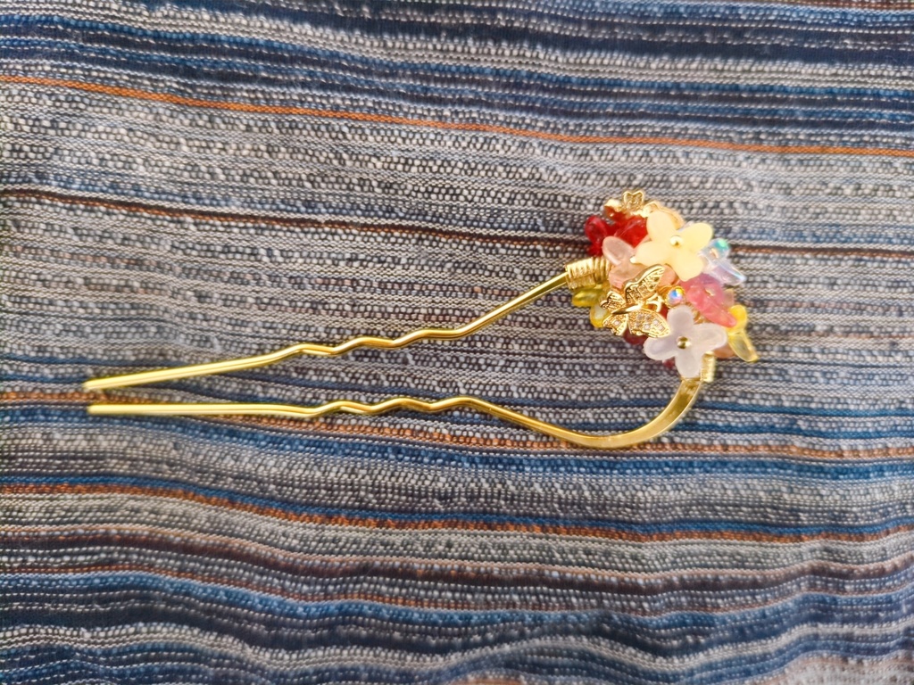 大包平イメージかんざし 2本ざし